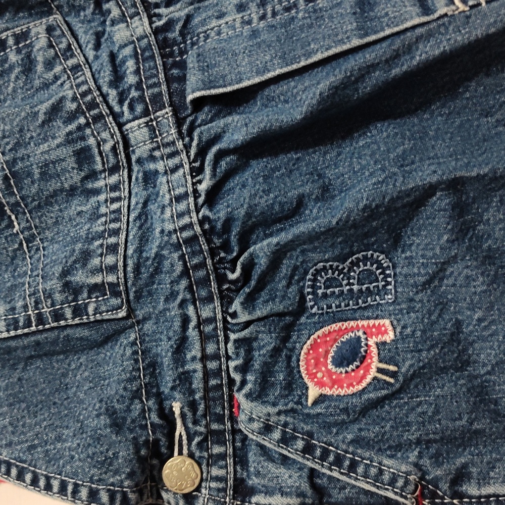 Vintage Y2K OshKosh B'gosh A B C Overalls 18m - Picture 6 of 15